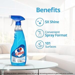 Colin Glass and Surface Cleaner Liquid Spray - 500 ml