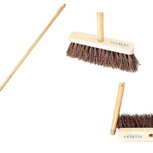 Hard and Soft Broom with Handle (Broom Head 10 cm)